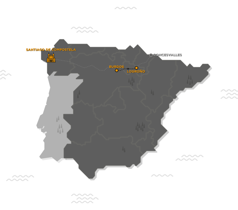 mapa ilustrado