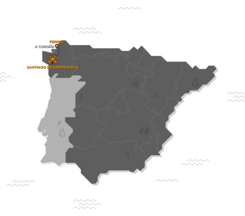 mapa ilustrado