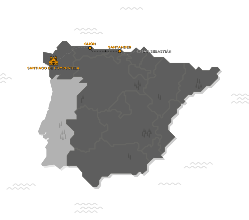 mapa ilustrado
