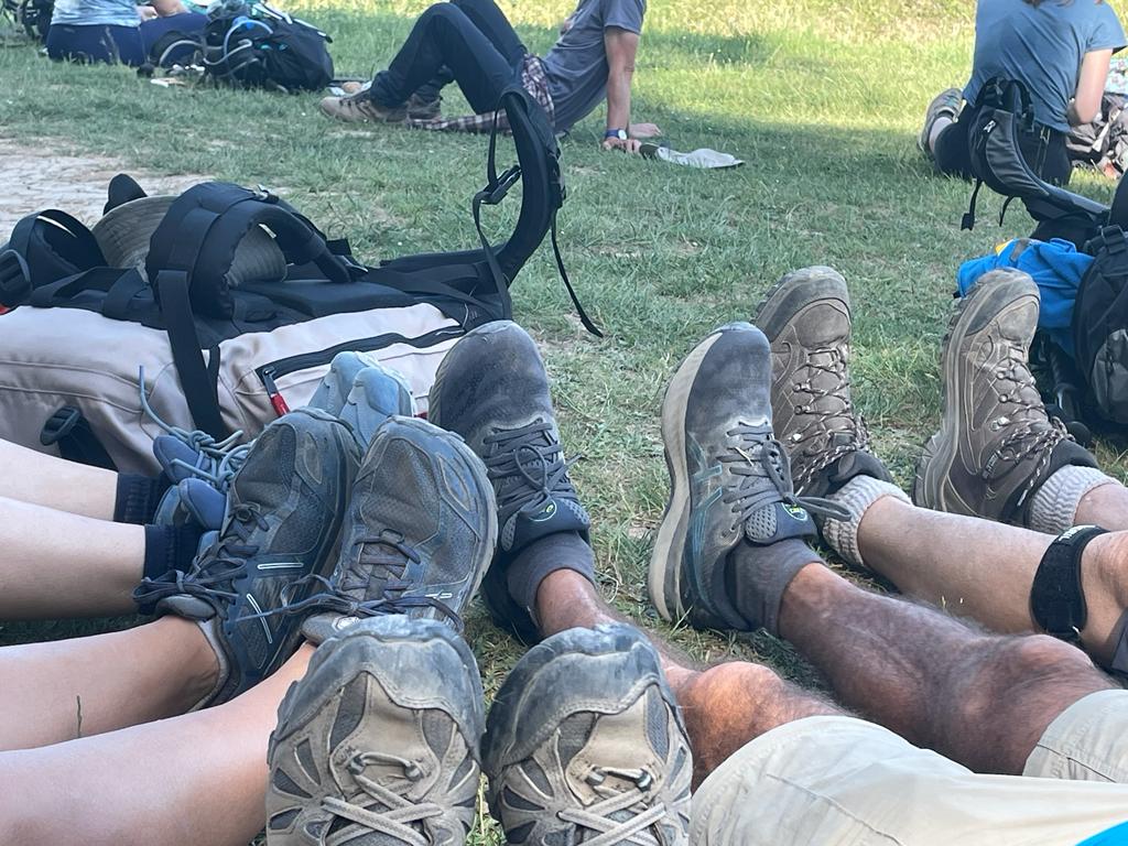 Cuidar pies Camino Santiago